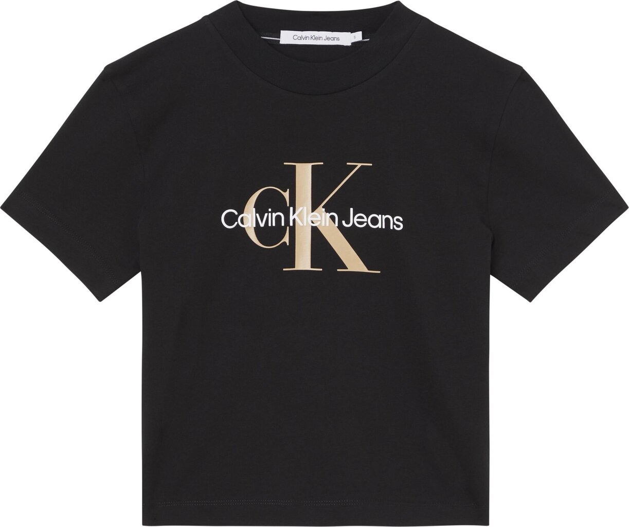 Naiste T-särk Calvin Klein Seasonal Monogram Baby Tee Black J20j218852 Beh 43795 hind ja info | Naiste T-särgid, topid | kaup24.ee