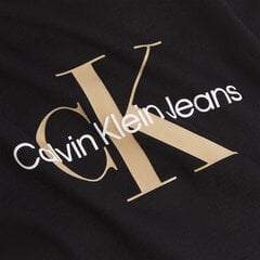 Женская футболка Calvin Klein T-SHIRT SEASONAL MONOGRAM BABY TEE BLACK J20J218852 BEH 43795 цена и информация | Футболка женская | kaup24.ee