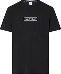 Мужская футболка CALVIN KLEIN S/S CREW NECK, черная 000NM2268E UB1 44139 цена и информация | Мужские футболки | kaup24.ee