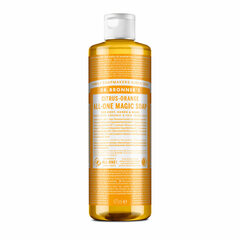 Мыло 18в1 Dr. Bronner's Citrus-Orange, 240 мл цена и информация | Мыло | kaup24.ee