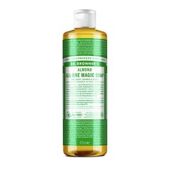 Orgaaniline vedelseep Dr. Bronner's Almond, 18-ühes, martsipan, 475 ml hind ja info | Seebid | kaup24.ee