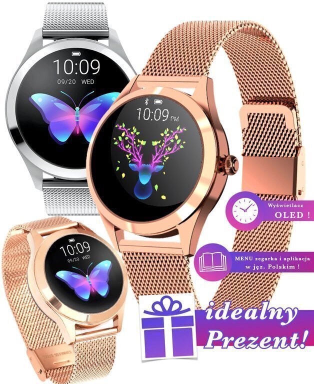 Rubicon RNBE37 Rose Gold цена и информация | Nutikellad (smartwatch) | kaup24.ee