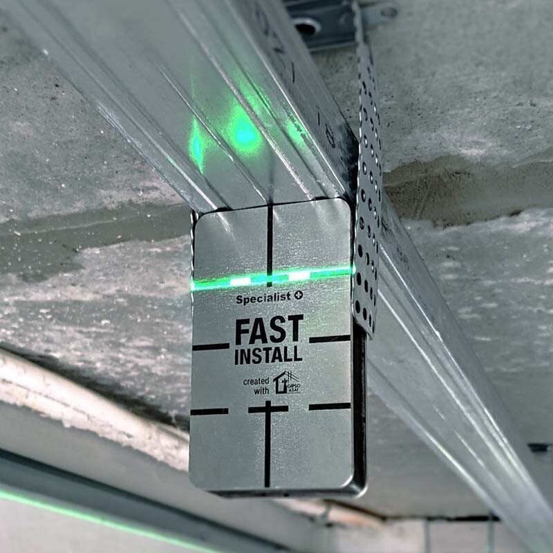 Laserniveliir + Fast Install, 2 tk hind ja info | Käsitööriistad | kaup24.ee