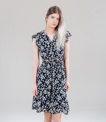 Женское платье Hailys SERENA0673*01, черное/белое 4063942859460 цена и информация | Платья для девочек | kaup24.ee