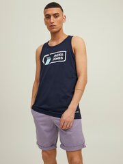 Мужская майка Jack & Jones 12214837*03, тёмно-синий 5715225126286 цена и информация | Мужские футболки | kaup24.ee