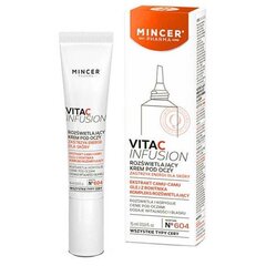 Крем для глаз Mincer Pharma Vita C Infusion №604, 15 мл цена и информация | Сыворотки, кремы для век | kaup24.ee