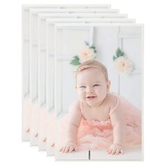 332158 vidaXL Photo Frames Collage 5 pcs for Table Silver 13x18cm MDF цена и информация | Фоторамка | kaup24.ee