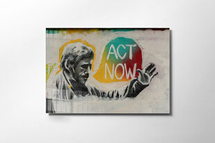 Картина из закаленного стекла Act Now цена и информация | Картины, живопись | kaup24.ee