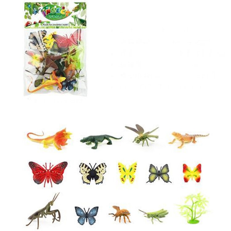 Putukate Komplekt 13 Tükki цена и информация | Arendavad mänguasjad | kaup24.ee
