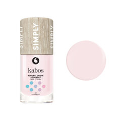 Klassikaline naturaalne küünelakk Kabos Simply 02 Less Waste, 10 ml hind ja info | Küünelakid, küünetugevdajad | kaup24.ee