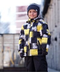 Комплект для мальчика 100 г /40 г, Huppa Yoko 41190014*12102, желтый/черный 4741632071261 цена и информация | Куртки для мальчиков | kaup24.ee