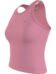 Женская футболка Tommy Hilfiger TOP TJW FEMININE RIB TANK TOP PINK DW0DW12548 THE 44211 цена и информация | Женские футболки | kaup24.ee