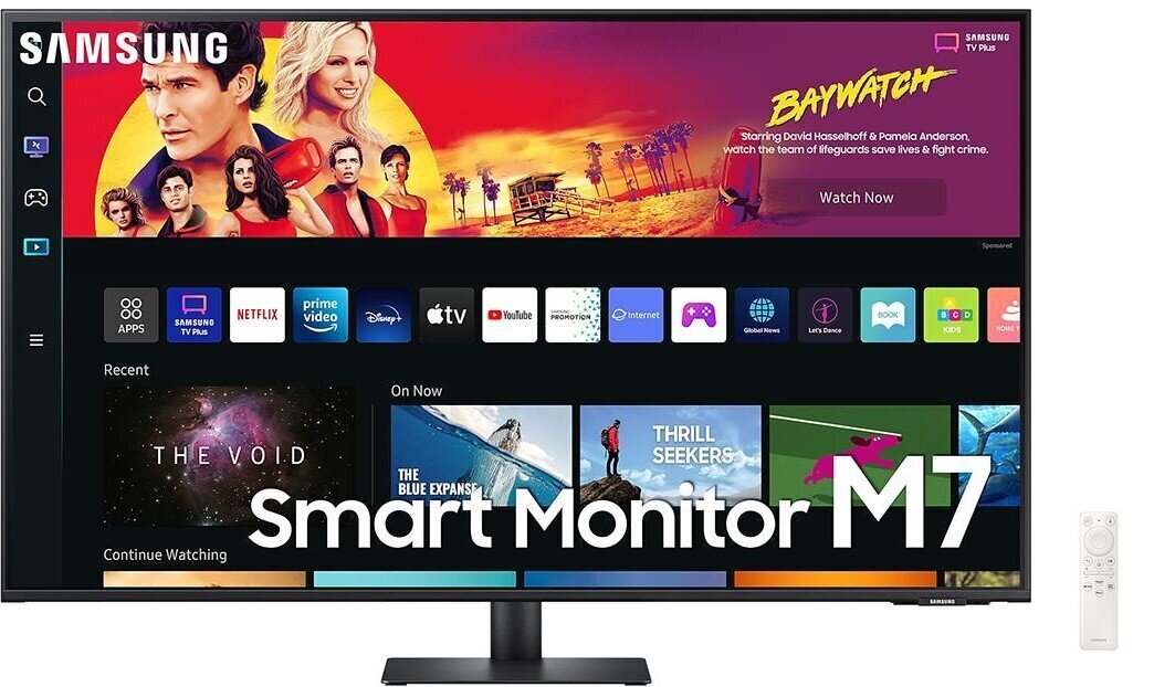 43'' 4K UHD Smart Monitor M7 nutiteleri funktsionaalsusega Samsung LS43BM700UUXEN hind ja info | Monitorid | kaup24.ee