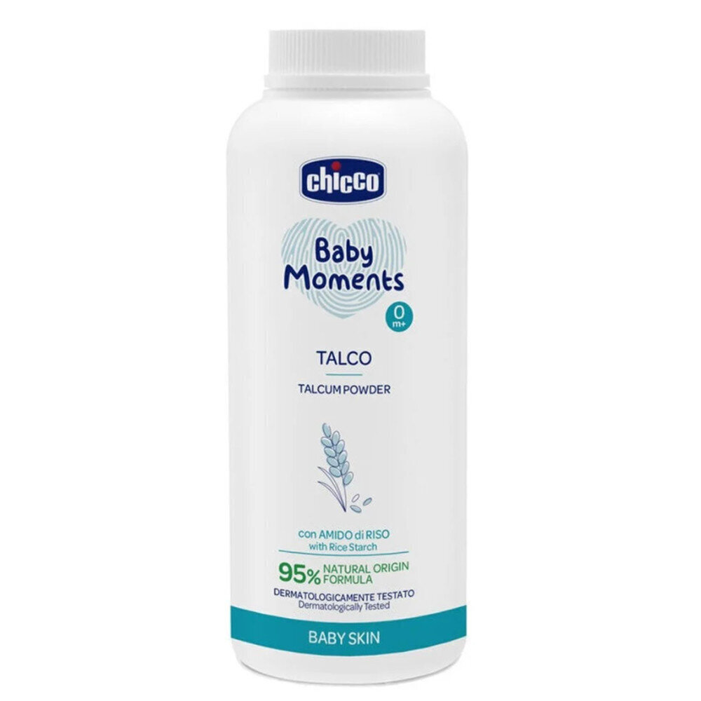 Puudertalk Baby Moments 150 gr, Chicco цена и информация | Laste ja ema kosmeetika | kaup24.ee