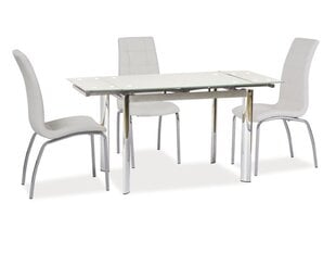 Складной стол Gd-019, белый цена и информация | Кухонные и обеденные столы | kaup24.ee