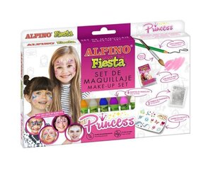 Meigikomplekt Alpino Fiesta Princess, 6 värvi x 5g hind ja info | Karnevali kostüümid | kaup24.ee