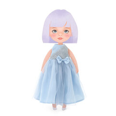 Sweet Sisters комплект одежды: Голубое сатиновое платье цена и информация | Игрушки для девочек | kaup24.ee