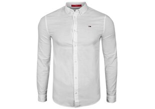 Мужская рубашка Tommy Hilfiger TJM SLIM STRETCH OXFORD SHIRT WHITE DM0DM09594 YBR 28506 цена и информация | Мужские рубашки | kaup24.ee