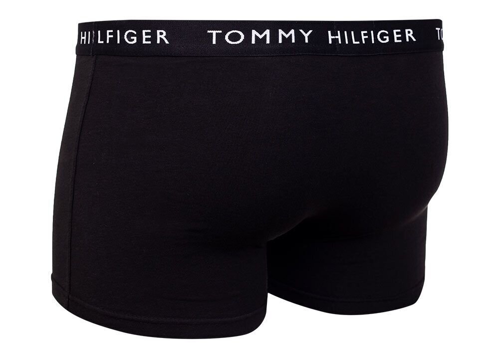 Meeste lühikesed püksid Tommy Hilfiger, 3 tk., MUST UM0UM02203 0VI 28874 цена и информация | Meeste aluspesu | kaup24.ee