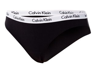 Трусики-бикини женские Calvin Klein BLACK D1618E 001 30107 цена и информация | набор из 3 хлопковых женских трусиков с рисунком | kaup24.ee