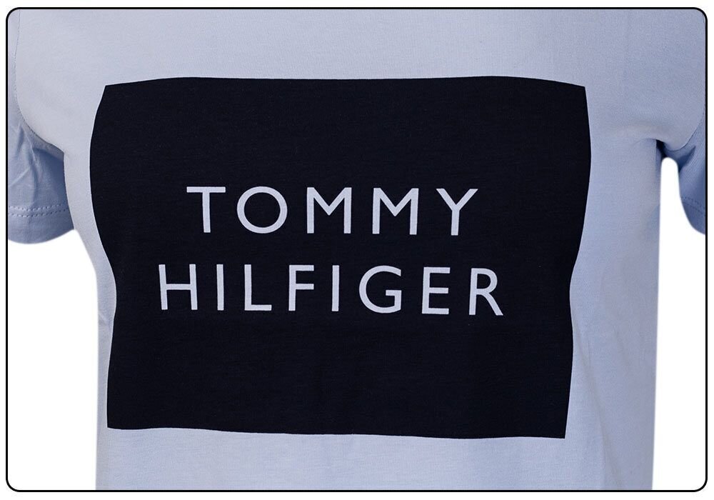 Naiste T-särk Tommy Hilfiger T-SÄRK REGULAR TOMMY BOX C-NK GRAPHIC TEE SS HELESININE WW0WW30658 C1O 28881 hind ja info | Naiste T-särgid, topid | kaup24.ee