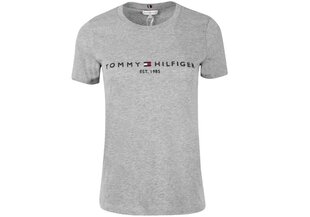 Женская футболка Tommy Hilfiger T-SHIRT HERITAGE HILFIGER C-NK REG TEE GREY WW0WW31999 PKH 30568 цена и информация | Женские футболки | kaup24.ee