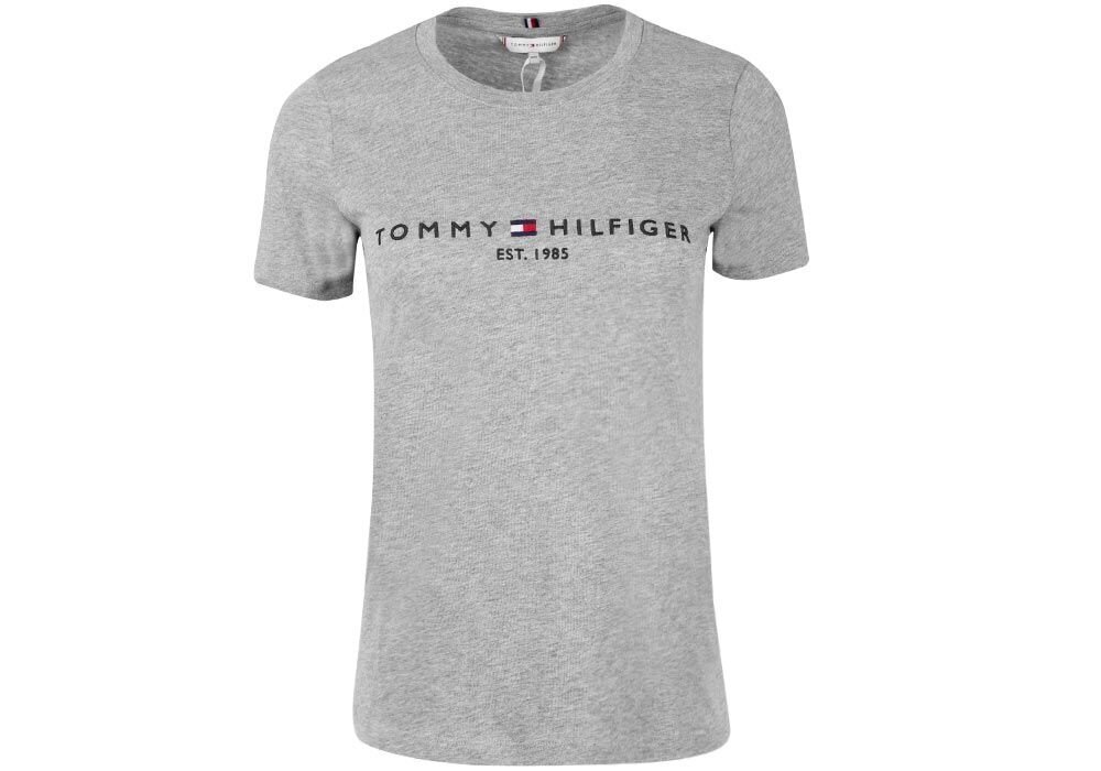 Tommy Hilfiger naiste T-särk T-SHIRT HERITAGE HILFIGER C-NK REG TEE GREY WW0WW31999 PKH 30568 цена и информация | Naiste T-särgid | kaup24.ee