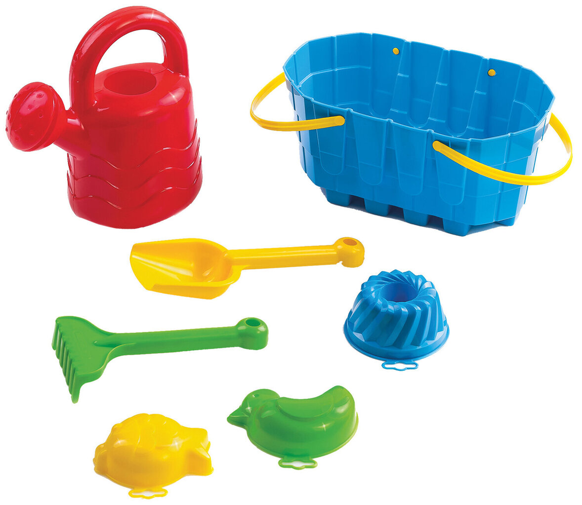 Laste liivamänguasjade komplekt Marioinex 901489, 7 tk hind ja info | Mänguasjad (vesi, rand ja liiv) | kaup24.ee