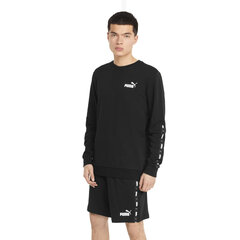 Meeste särk Puma ESS TAPE CREW, must, 847384 01 43117 hind ja info | Meeste T-särgid | kaup24.ee