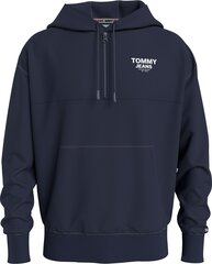 Мужская толстовка Tommy Hilfiger TJM TOMMY TAPE HOODIE NAVY DM0DM12934 C87 44126 цена и информация | свитер e193 - черный | kaup24.ee