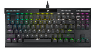 Juhtmega mänguriklaviatuur Corsair K70 RGB TKL Champion Series hind ja info | Klaviatuurid | kaup24.ee