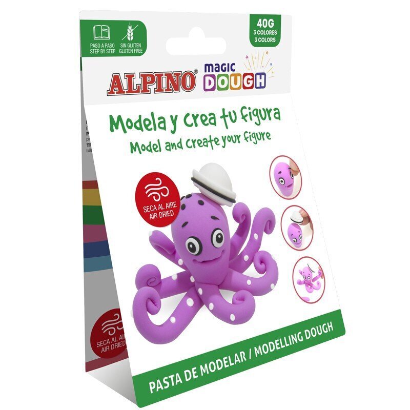 Voolimismass Alpino Magic Dough Animals цена и информация | Arendavad mänguasjad | kaup24.ee