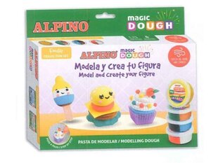 Набор моделина Alpino Magic Dough Foodie цена и информация | Развивающие игрушки | kaup24.ee