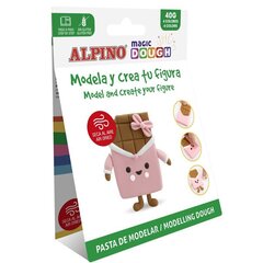 Моделин Alpino Magic Dough Foodie цена и информация | Развивающие игрушки и игры | kaup24.ee