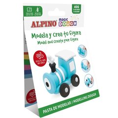 Моделин Alpino Magic Dough Transporte цена и информация | Развивающие игрушки и игры | kaup24.ee