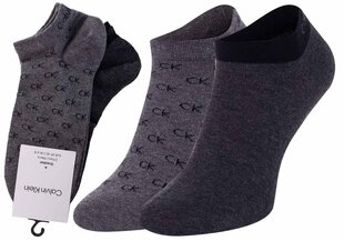Мужские носки Calvin Klein 2 пары, серые/графитовые 701218715 002 44535 цена и информация | Мужские носки | kaup24.ee