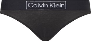 CALVIN KLEIN naiste stringid THONG, must 000QF6774E UB1 43926 цена и информация | Трусики | kaup24.ee