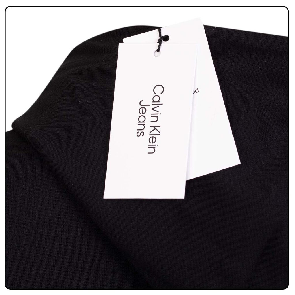 Calvin Klein naiste dressipluus CONTRAST TAPE MILANO BLACK J20J218860 BEH 43485 hind ja info | Naiste kampsunid | kaup24.ee