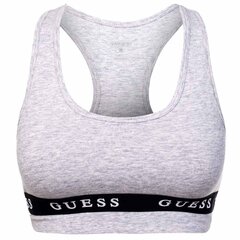 Бюстгальтер Guess ALINE TOP ECO STRETCH, серый V2RP07KABR0 H9D2 43180 цена и информация | Бюстгальтеры | kaup24.ee