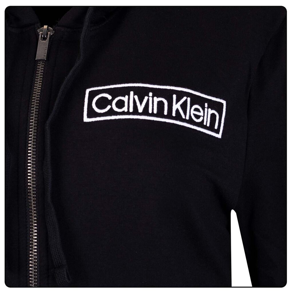 Calvin Klein naiste dressipluus L/S HOODIE, must 000QS6801E UB1 43978 цена и информация | Naiste kampsunid | kaup24.ee