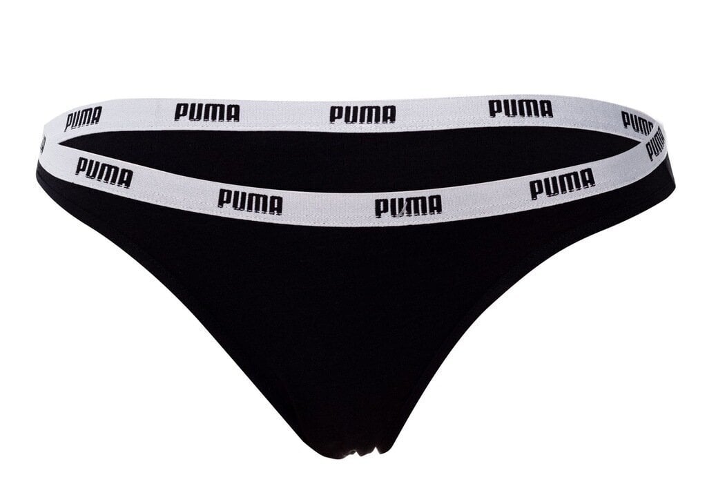 Puma naiste bikiinipüksid, 2 paari, must 907847 03 43282 hind ja info | Naiste aluspüksid | kaup24.ee