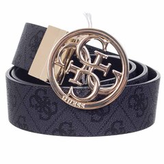 Женский ремень Guess 2W1 ZADIE LOGO NOT ADJUST, черный/графитовый BW7629P2235 BKG 43848 цена и информация | Женские ремни | kaup24.ee