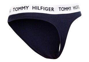 Naiste stringid Tommy Hilfiger, tumesinine UW0UW02198 CHS hind ja info | Naiste aluspüksid | kaup24.ee