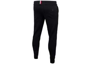 Meeste spordipüksid Tommy Hilfiger BASIC BRANDED SWEATPANTS, must MW0MW08388 BDS цена и информация | Мужская спортивная одежда | kaup24.ee