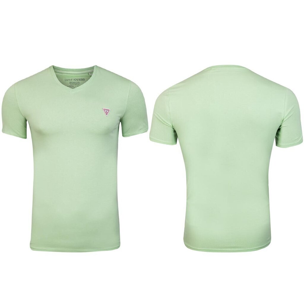 Guess meeste T-särk T-SHIRT VN SS CORE TEE GREEN M1RI32J1311 A80G 43614 цена и информация | Meeste T-särgid | kaup24.ee