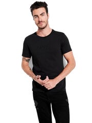 Мужская футболка Guess T-SHIRT ES SS PIMA EMB LOGO BLACK M82P64R7HD0 JBLK 43653 цена и информация | Мужские футболки | kaup24.ee