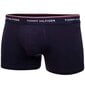 Tommy Hilfiger meeste bokserid TRUNK, 3 paari, WB TRUNK NAVY UM0UM01642 0SB 43414 цена и информация | Meeste aluspesu | kaup24.ee