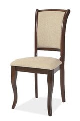 Комплект из 2 стульев MNSC, орех цена и информация | Стулья для кухни и столовой | kaup24.ee