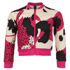 Laste Spordidressi Särk Adidas Aeroready Animal Print Warm-Up Roosa S6433531 hind ja info | Adidas Laste ja beebide riided, jalanõud | kaup24.ee