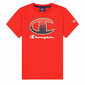 Lühikeste varrukatega T-särk Champion Crewneck T-Shirt B Punane S6440236 цена и информация | Poiste särgid | kaup24.ee